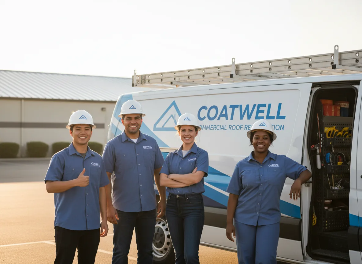 Commercial roof coating company in Cloverdale, CA